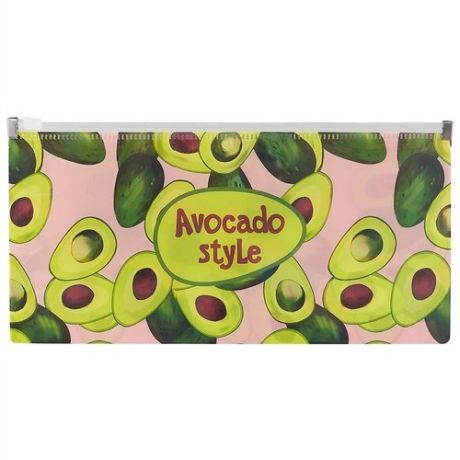 Папка на молнии Travel Avocado style пластик