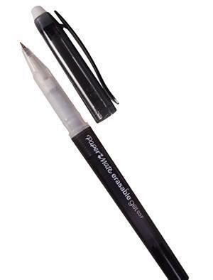 Ручка гелевая со стир.чернилами Erasable чёрная 0,7 мм, Paper Mate/Пэйпер Мэйт