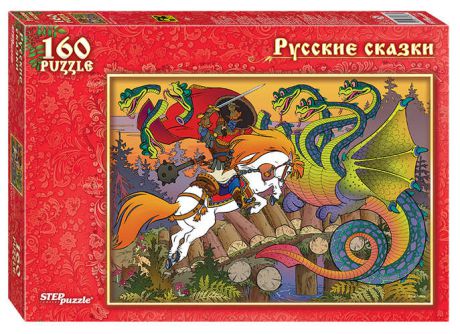 Пазл Step puzzle/Степ Пазл 160эл. 80*29,5см Бой на Калиновом мосту 72067