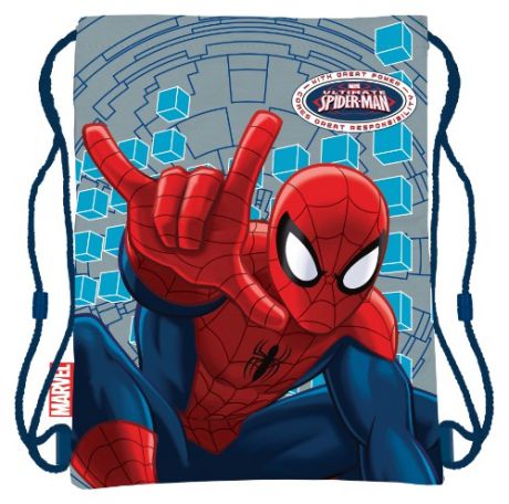 Мешок для обуви Академия Групп Spiderman 43*34см SMBB-UT2-883