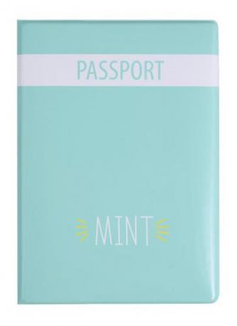 Обложка для паспорта Mint (ПВХ бокс) (ОП2018-194)