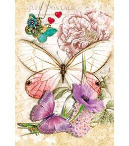 Мини открытка Бабочка 5-04-0133