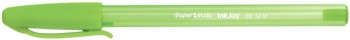 Ручка, шариковая, Paper Mate/Пэйпер Мэйт, InkJoy 100", 1,0 мм, с колпачком, зеленая"