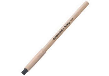 Ручка, шариковая, Paper Mate/Пэйпер Мэйт, Replay, 1,00 мм, черная, с ластиком