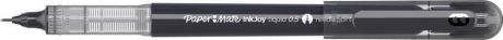 Ручка роллер Paper Mate/Пэйпер Мэйт Ink Joy Roller игольчатый пишущий узел, черная