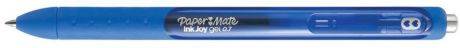 Ручка гелевая, автоматическая Paper Mate/Пэйпер Мэйт InkJoy Gel 0,7мм, синяя