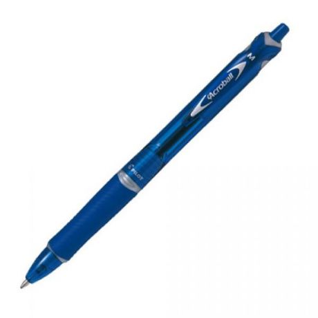 Ручка шариковая автоматическая Pilot/Пилот Acroball 0,7/1.0 мм синяя