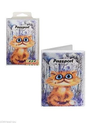Обложка для паспорта Cats in the City (В своем городе) (ПВХ бокс)