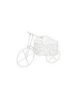 Кукольные аксес. из металла Велосипед с корзиной (11001705) (8х9,5) (белый) (2 вида) (