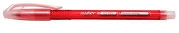 Ручка шариковая, FLEXOFFICE CYBER/Флексофис, 0,5мм красная