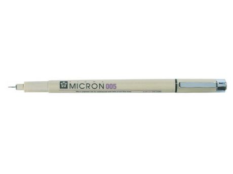 Ручка профессиональный линер PIGMA MICRON 0,2мм Черный