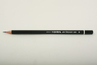 Карандаш чернографитовый, художественный, LYRA/Лира ART DESIGN,мягкость B, L1110101