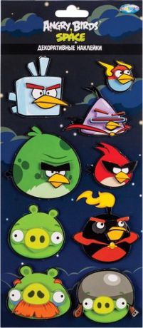 Набор д/детского творчества Centrum/Центрум Angry Birds/Энгри бёрдз Space Наклейки декоративные 3D 84469