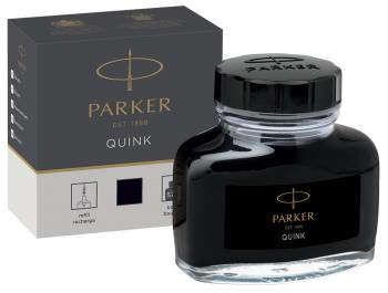 Флакон с чернилами Parker/Паркер Quink Ink Z13 (1950375) черный чернила 57мл для ручек перьевых