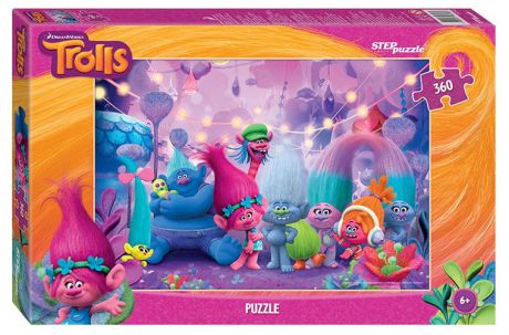 Пазл Step puzzle/Степ Пазл 360эл Trolls (DreamWorks)