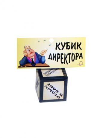 Сувенир Прикольный Кубик - Директора JK00000003