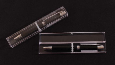 Ручка подарочная Premium, белый металл, синие чернила