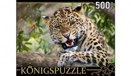 Пазл Konigspuzzle 500эл.Дальневосточный Леопард Гик500-8299