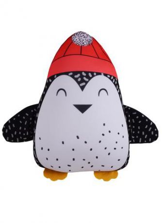 Игрушка-антистресс Пингвин в шапке (30х20) (АН2018-33)