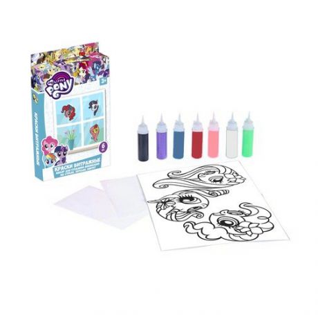 Набор для детского творчества, Centrum/Центрум, Витражные краски My Little Pony 88603