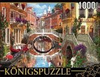 Пазл Konigspuzzle 1000 эл 68,5*48,5см Канал в Венеции МГК1000-6494