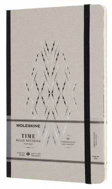 Moleskine/Молескин Блокнот, 240стр. 13*21см Limited Edition TIME NOTEBOOKS Large обложка картон, линейка, черны