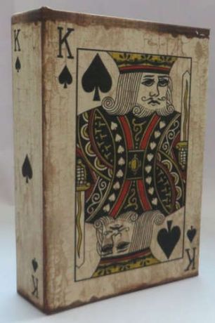 ИГР Феникс Презент Набор бумажных игральных карт (1 колода) Король пик 13,5*9,5*2,8см коробка и