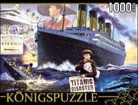 Пазл Konigspuzzle 1000 эл 68,5*48,5см Титаник МГК1000-6512