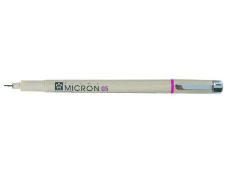 Профессиональный линер PIGMA MICRON 0,45 мм, Розовый