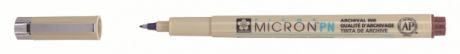 Ручка капиллярная, Pigma Micron PN 0,4-0,5мм Бургундский