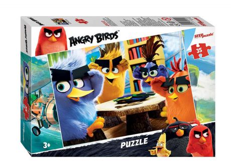 Пазл Step puzzle/Степ Пазл 35эл Angry Birds/Энгри бёрдз (Rovio)
