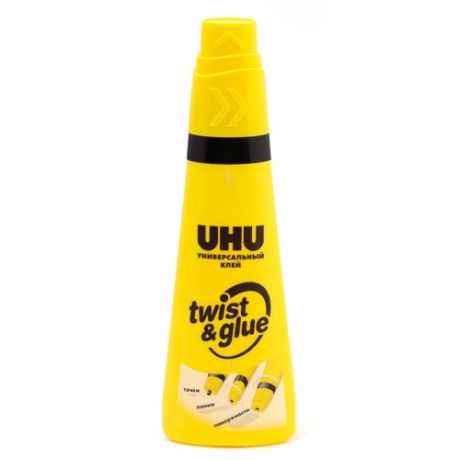 Клей Универсальный UHU 90мл. Twist & glue 38850