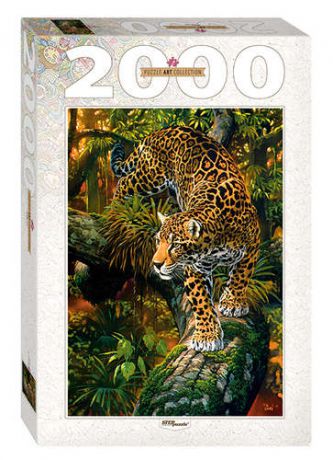 Пазл Step puzzle/Степ Пазл 2000 эл. 96*68см Серия Art Collection Леопард