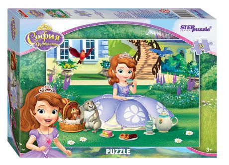 Пазл Step puzzle/Степ Пазл Принцесса София (Disney/Дисней) 35 элементов