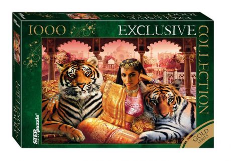 Пазл Step puzzle/Степ Пазл 1000 эл. 68*48см Exclusive collection Золотая серия Принцесса Индии