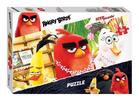 Пазл Step puzzle/Степ Пазл 120эл Angry Birds/Энгри бёрдз (Rovio)