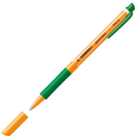 Ручка, роллер, Stabilo/Стабило Visco темно-зеленая