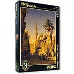 Пазл, Step Puzzle, Русские музеи, Улица Эзбикия в Каире, 1500 элементов