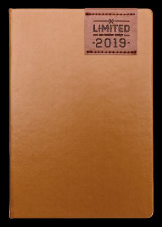 Ежедневник InFolio/Инфолио (14*20см) 352стр., датированный 2019г. Limited твердый переплет, коричневый