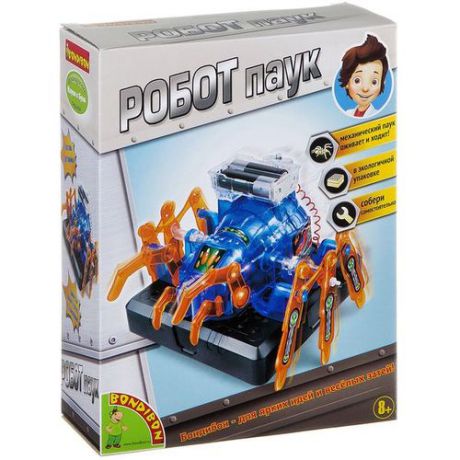 Игровой набор, Французские опыты Науки с Буки Bondibon/Бондибон Робот-паук 38832