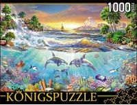 Пазл Konigspuzzle 1000 эл 68,5*48,5см Подводная жизнь МГК1000-6475