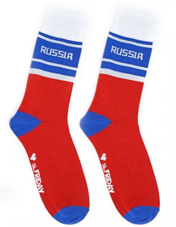 Дизайнерские носки St.Friday Socks, красный, B-rus