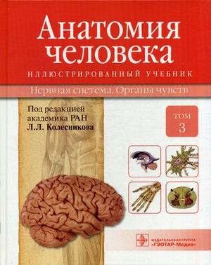 Колесников Л.Л. Анатомия человека.Т.3-Нервная система.Органы чувств.Учебник в 3 томах