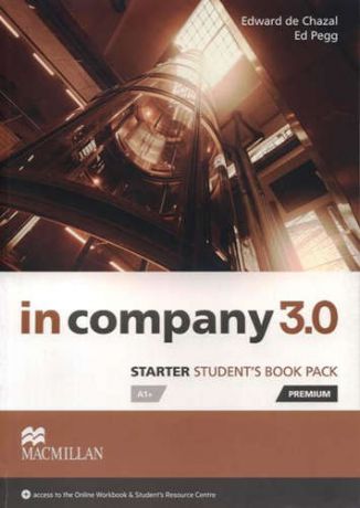 Pegg, Ed , Chazal, Edward de In Company 3.0 Starter Students Book Pack