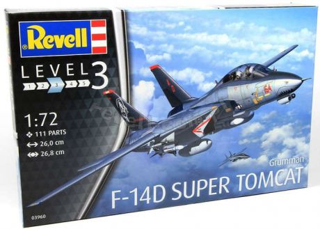 Игрушка, Сборная модель Revell Палубный истребитель Грумман F-14D Super Tomcat