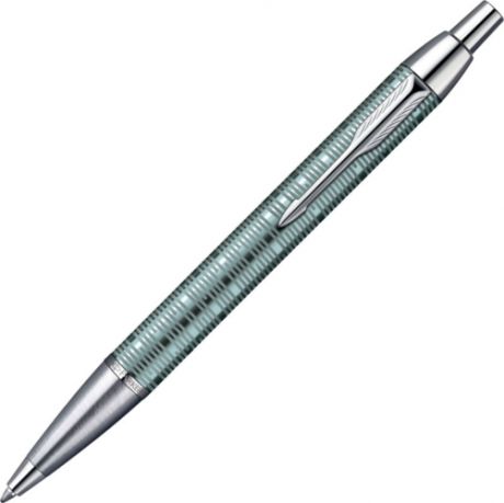 Ручка шариковая Parker/Паркер IM Premium K224 (1906733) Emerald Pearl CT M синие чернила подар.кор.