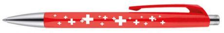 Ручка шариковая, Carandache, Office INFINITE (888.253_GB) Swiss Cross M синие чернила, подар.кор.