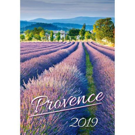 Календарь на 2019г. Provence (Прованс) 31,5*45см, пружина на 1 ригеле
