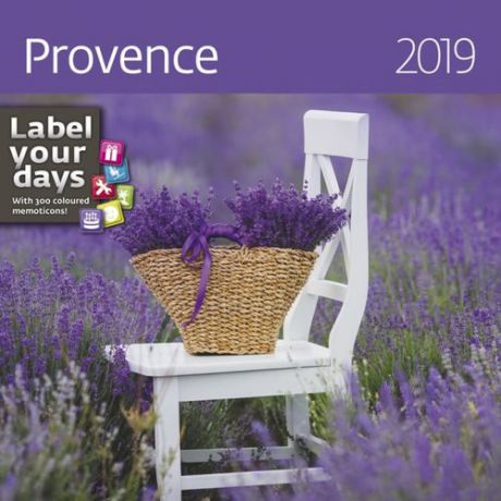 Календарь на 2019г. КО: Provence (Прованс) 30*30см, на спирали