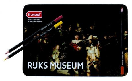 Набор цветных карандашей Bruynzeel Ночной дозор Рембрандт 50цв